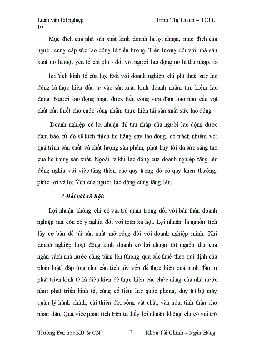 image for page Lợi nhuận và một số biện pháp làm tăng lợi nhuận tại Công ty TNHH á phi