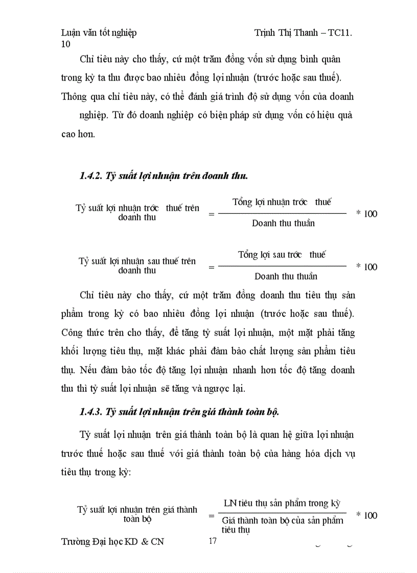 image for page Lợi nhuận và một số biện pháp làm tăng lợi nhuận tại Công ty TNHH á phi