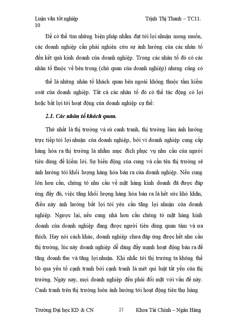 image for page Lợi nhuận và một số biện pháp làm tăng lợi nhuận tại Công ty TNHH á phi