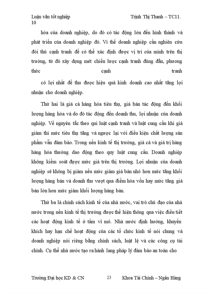 image for page Lợi nhuận và một số biện pháp làm tăng lợi nhuận tại Công ty TNHH á phi