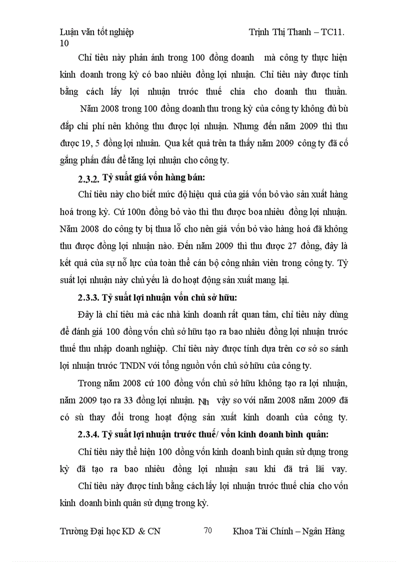 image for page Lợi nhuận và một số biện pháp làm tăng lợi nhuận tại Công ty TNHH á phi