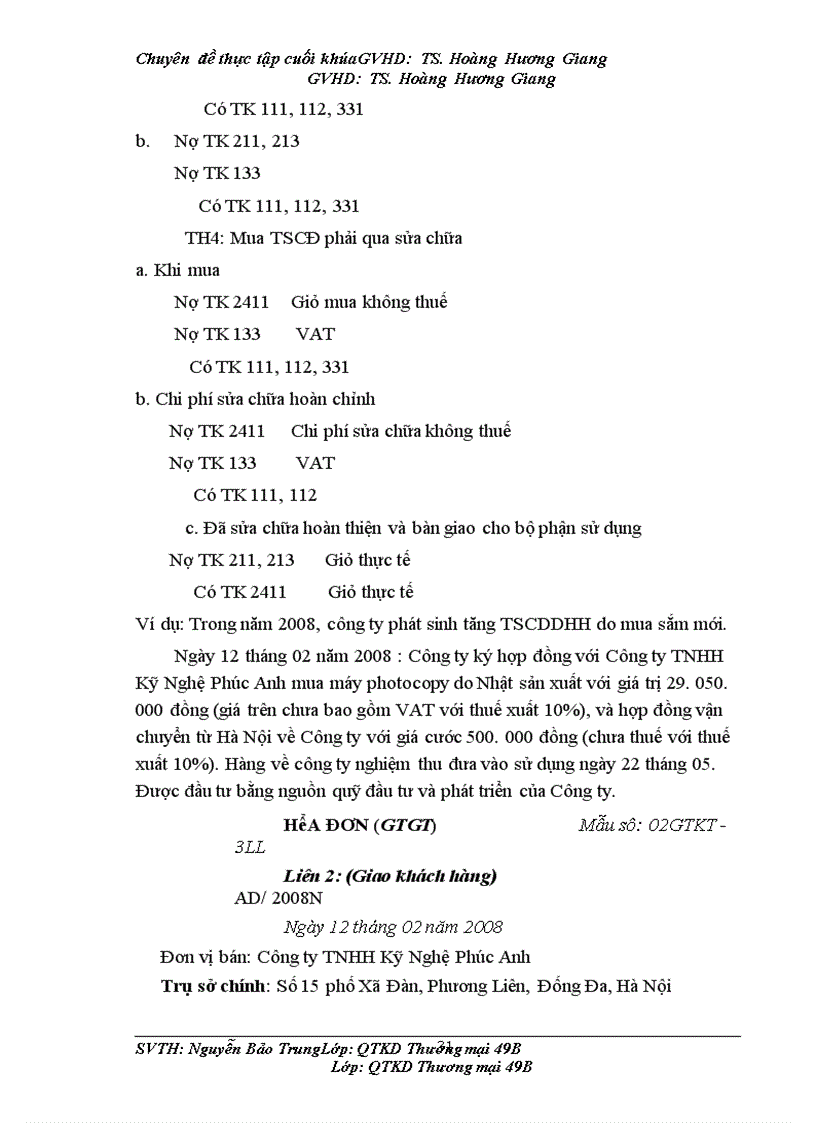 image for page Thực trạng giải pháp hoàn thiện công tác hạch toán tài sản cố định tại công ty lâm nghiệp Sông Thao Kết cấu của đề tài gồm