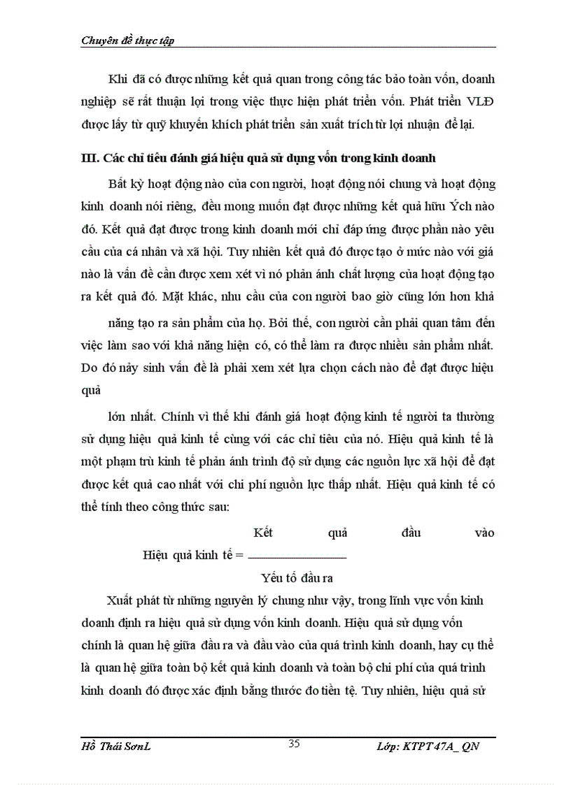 image for page Một số vấn đề về nâng cao hiệu quả sử dụng vốn ở Công ty Nạo vét Đường biển I
