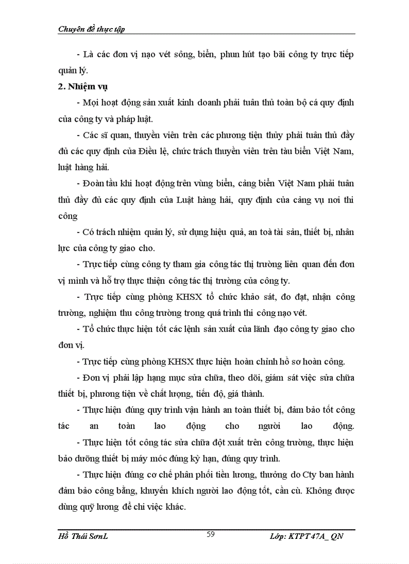 image for page Một số vấn đề về nâng cao hiệu quả sử dụng vốn ở Công ty Nạo vét Đường biển I