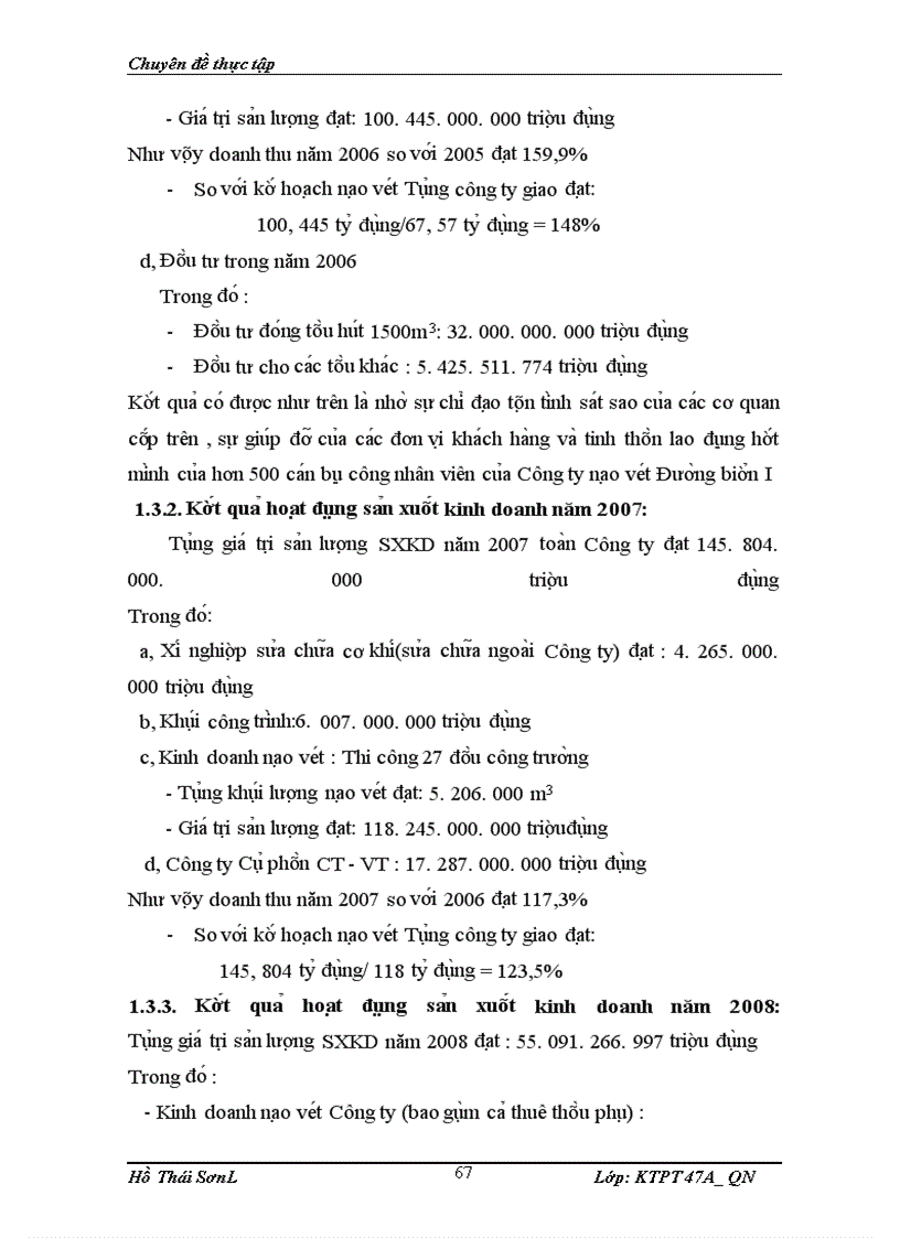 image for page Một số vấn đề về nâng cao hiệu quả sử dụng vốn ở Công ty Nạo vét Đường biển I