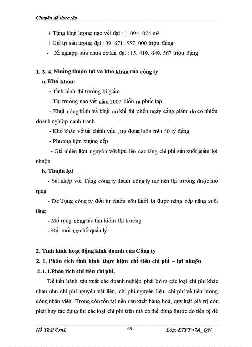 image for page Một số vấn đề về nâng cao hiệu quả sử dụng vốn ở Công ty Nạo vét Đường biển I