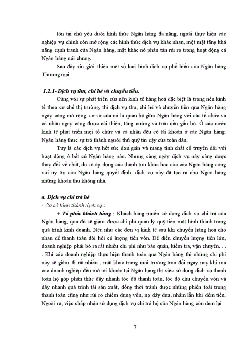 image for page Phát triển và nâng cao chất lượng dịch vụ tại chi nhánh Ngân hàng Công thương Khu vực II - Hai Bà Trưng.