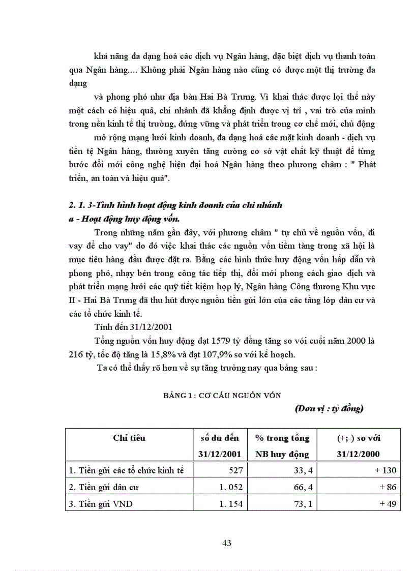 image for page Phát triển và nâng cao chất lượng dịch vụ tại chi nhánh Ngân hàng Công thương Khu vực II - Hai Bà Trưng.