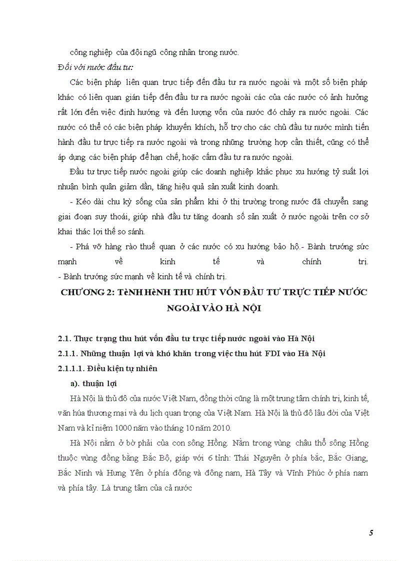 image for page Giải pháp thu hút nguồn vốn đầu tư trực tiếp nước ngoài vào Hà Nội
