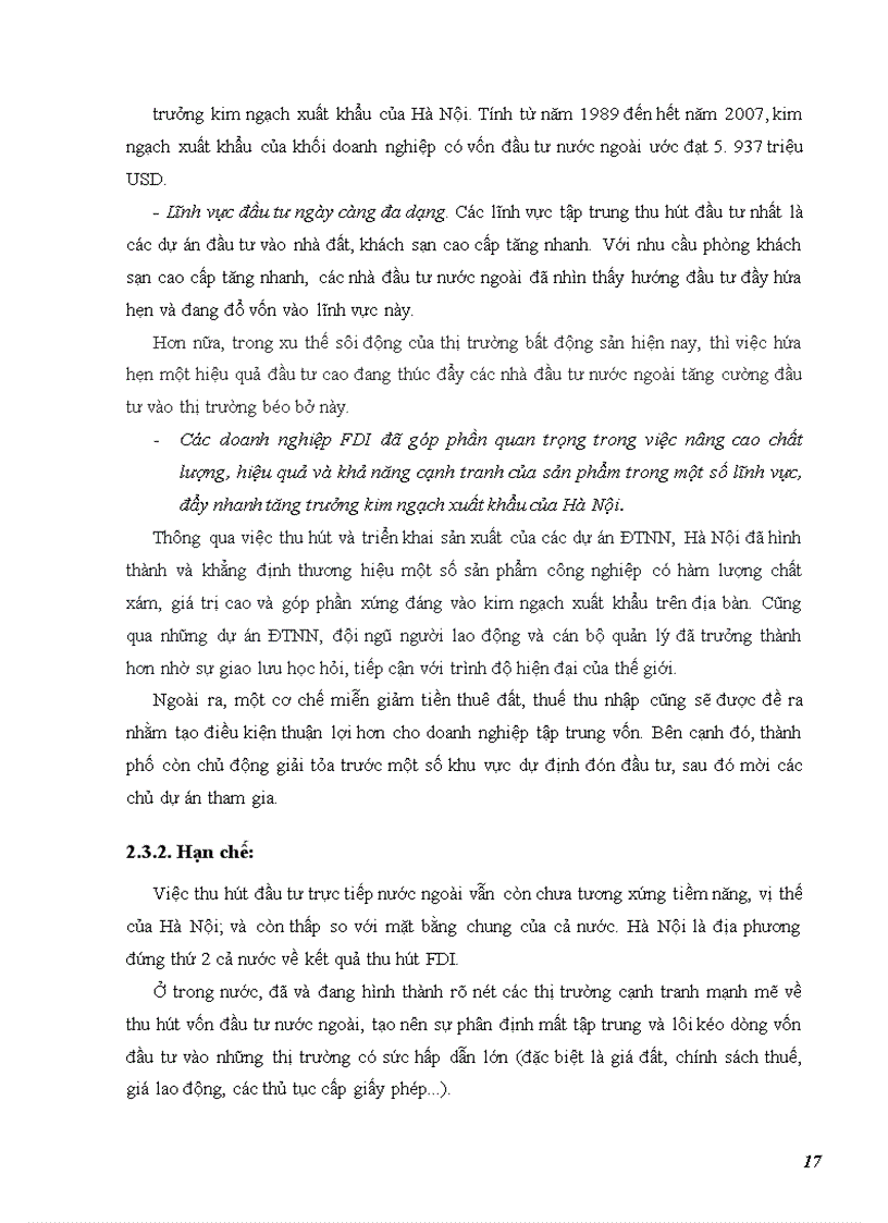 image for page Giải pháp thu hút nguồn vốn đầu tư trực tiếp nước ngoài vào Hà Nội