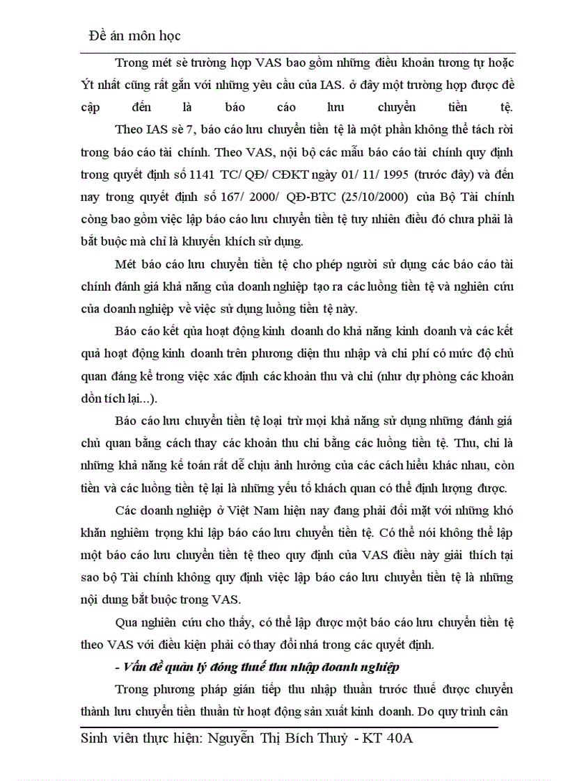 image for page BCLCTT theo chế độ kế toán doanh nghiệp Việt Nam hiện hành và những điều kiện cơ bản để vận hành chế độ BCLCTT trong quản lý hoạt động kinh doanh của doanh nghiệp