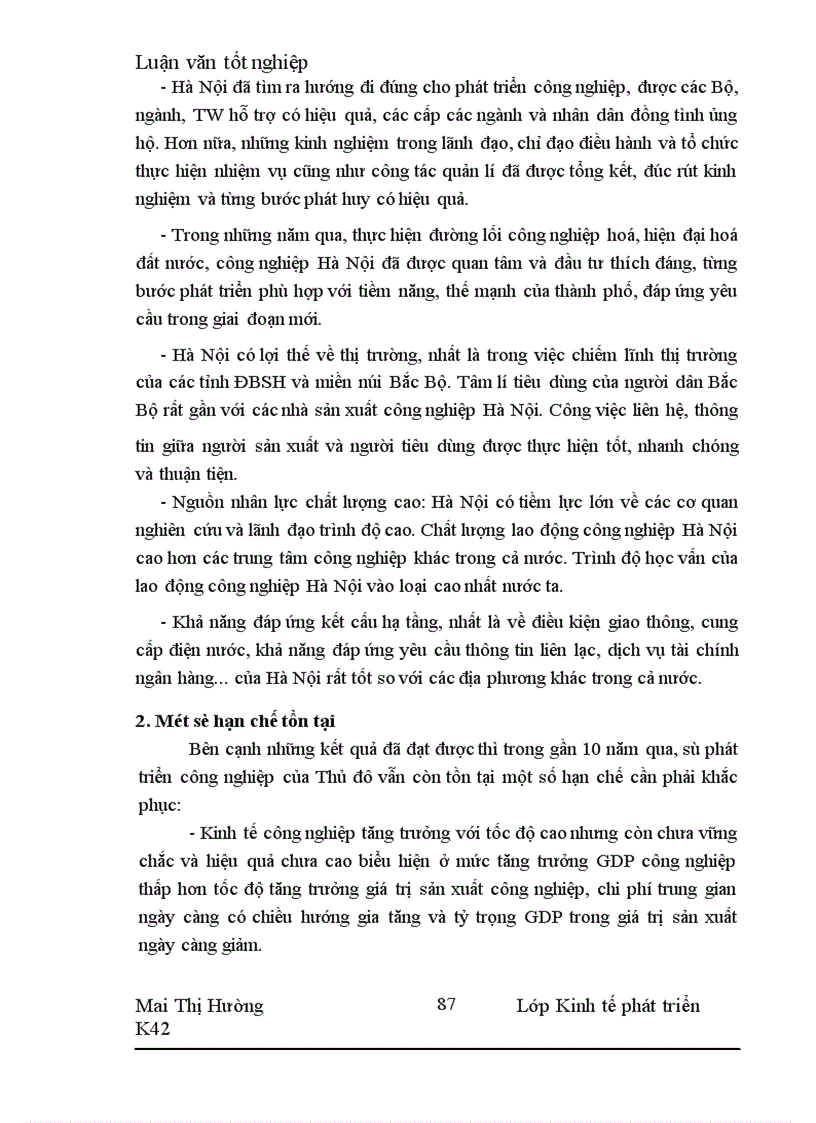 image for page Định hướng và giải pháp phát triển Công nghiệp Thủ đô Hà Nội đến năm 2010