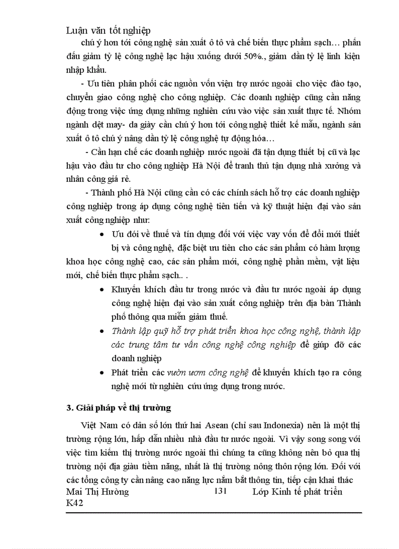 image for page Định hướng và giải pháp phát triển Công nghiệp Thủ đô Hà Nội đến năm 2010