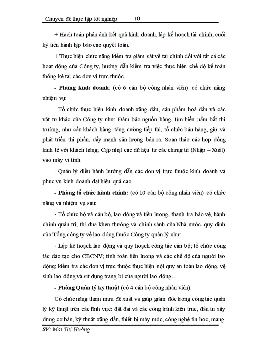 image for page Hoàn thiện công tác hạch toán tiêu thụ và xác định kết quả tiêu thụ tại Công ty xăng dầu Thái Bình