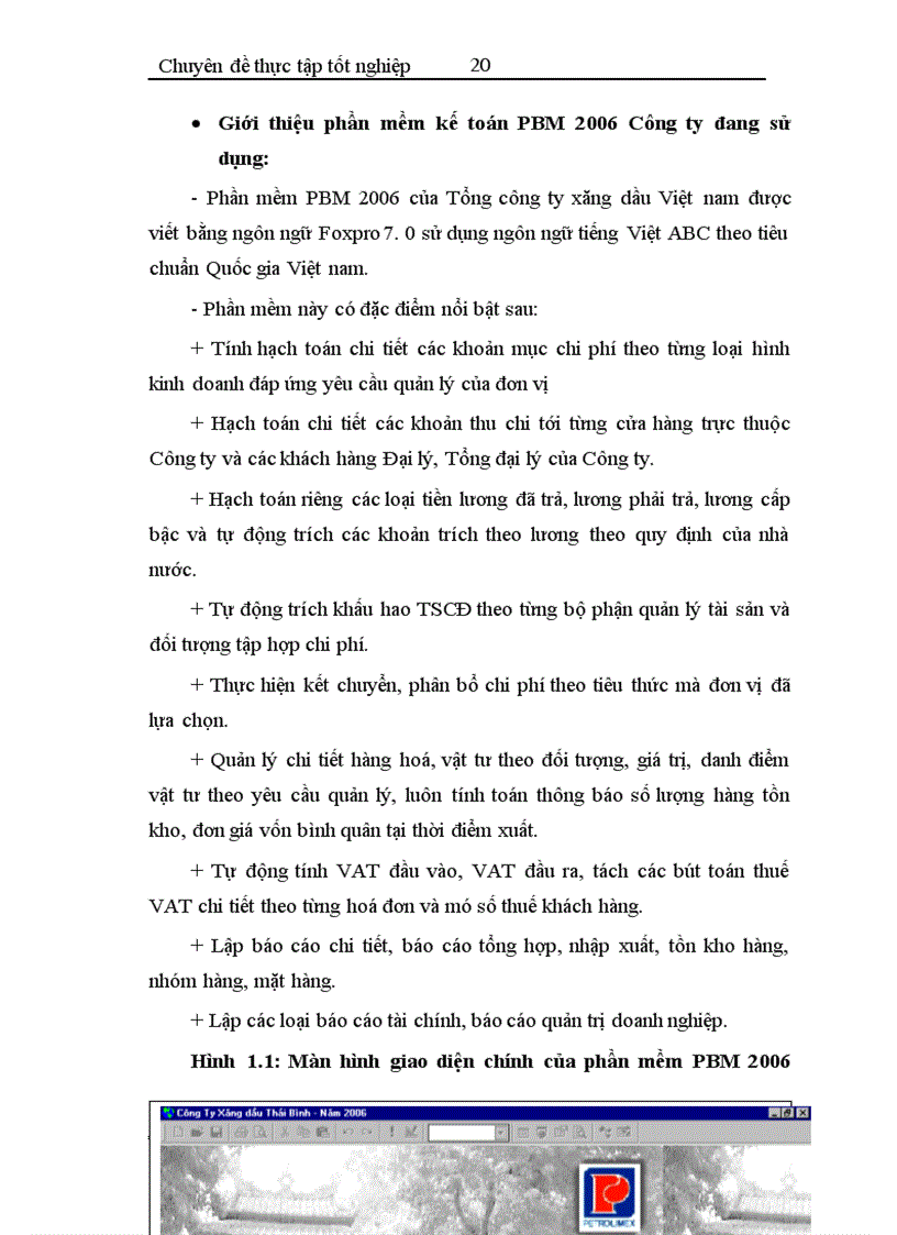 image for page Hoàn thiện công tác hạch toán tiêu thụ và xác định kết quả tiêu thụ tại Công ty xăng dầu Thái Bình