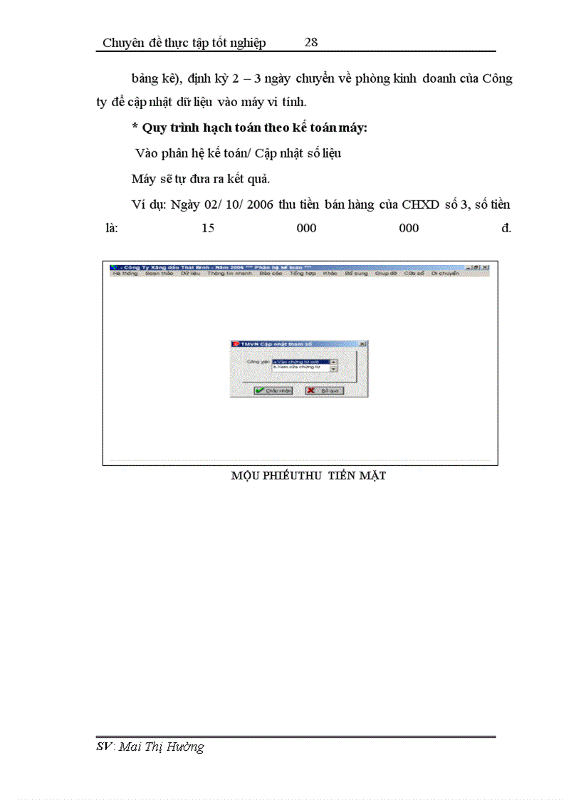image for page Hoàn thiện công tác hạch toán tiêu thụ và xác định kết quả tiêu thụ tại Công ty xăng dầu Thái Bình