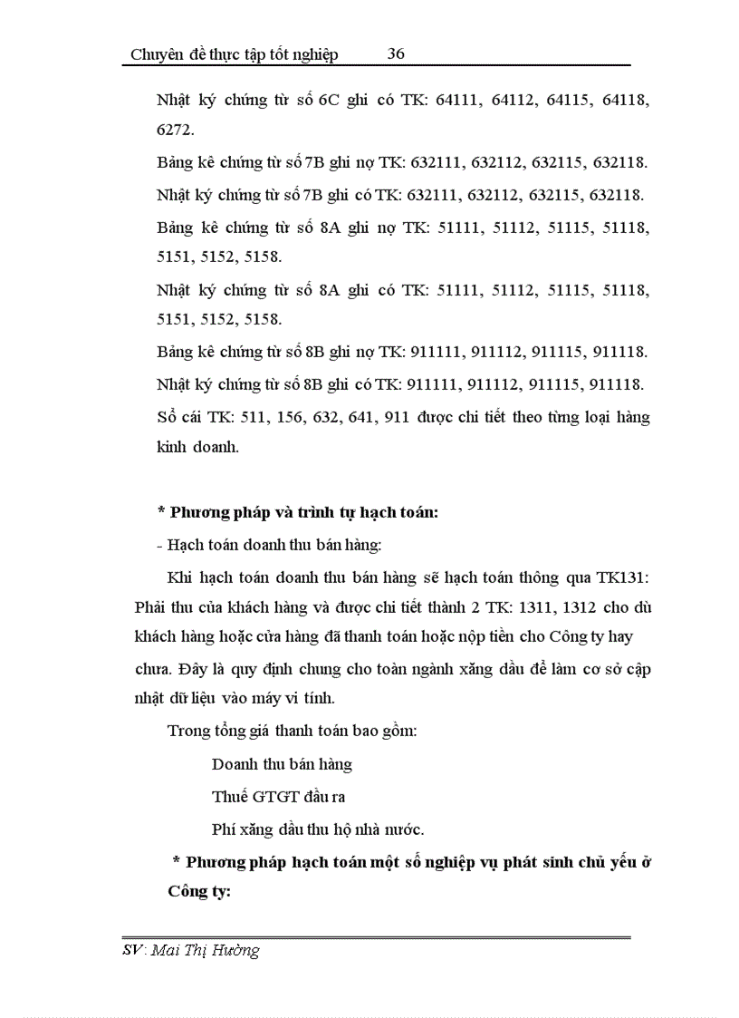 image for page Hoàn thiện công tác hạch toán tiêu thụ và xác định kết quả tiêu thụ tại Công ty xăng dầu Thái Bình