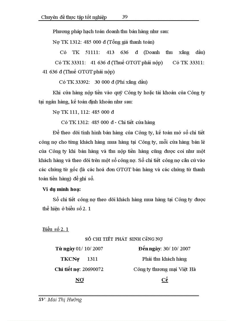 image for page Hoàn thiện công tác hạch toán tiêu thụ và xác định kết quả tiêu thụ tại Công ty xăng dầu Thái Bình