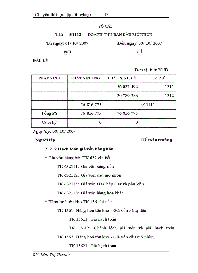 image for page Hoàn thiện công tác hạch toán tiêu thụ và xác định kết quả tiêu thụ tại Công ty xăng dầu Thái Bình