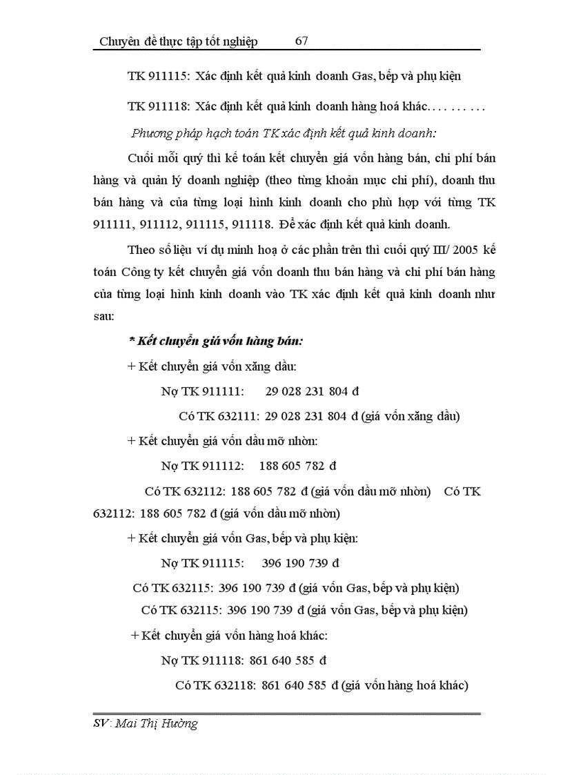 image for page Hoàn thiện công tác hạch toán tiêu thụ và xác định kết quả tiêu thụ tại Công ty xăng dầu Thái Bình