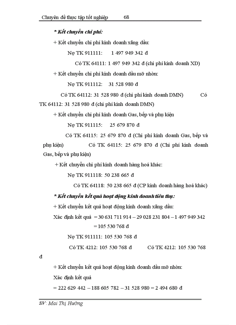 image for page Hoàn thiện công tác hạch toán tiêu thụ và xác định kết quả tiêu thụ tại Công ty xăng dầu Thái Bình