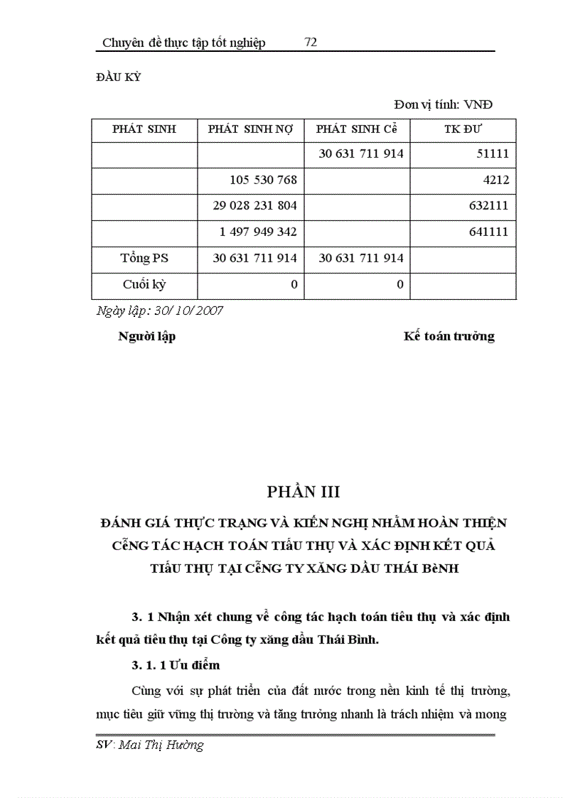 image for page Hoàn thiện công tác hạch toán tiêu thụ và xác định kết quả tiêu thụ tại Công ty xăng dầu Thái Bình
