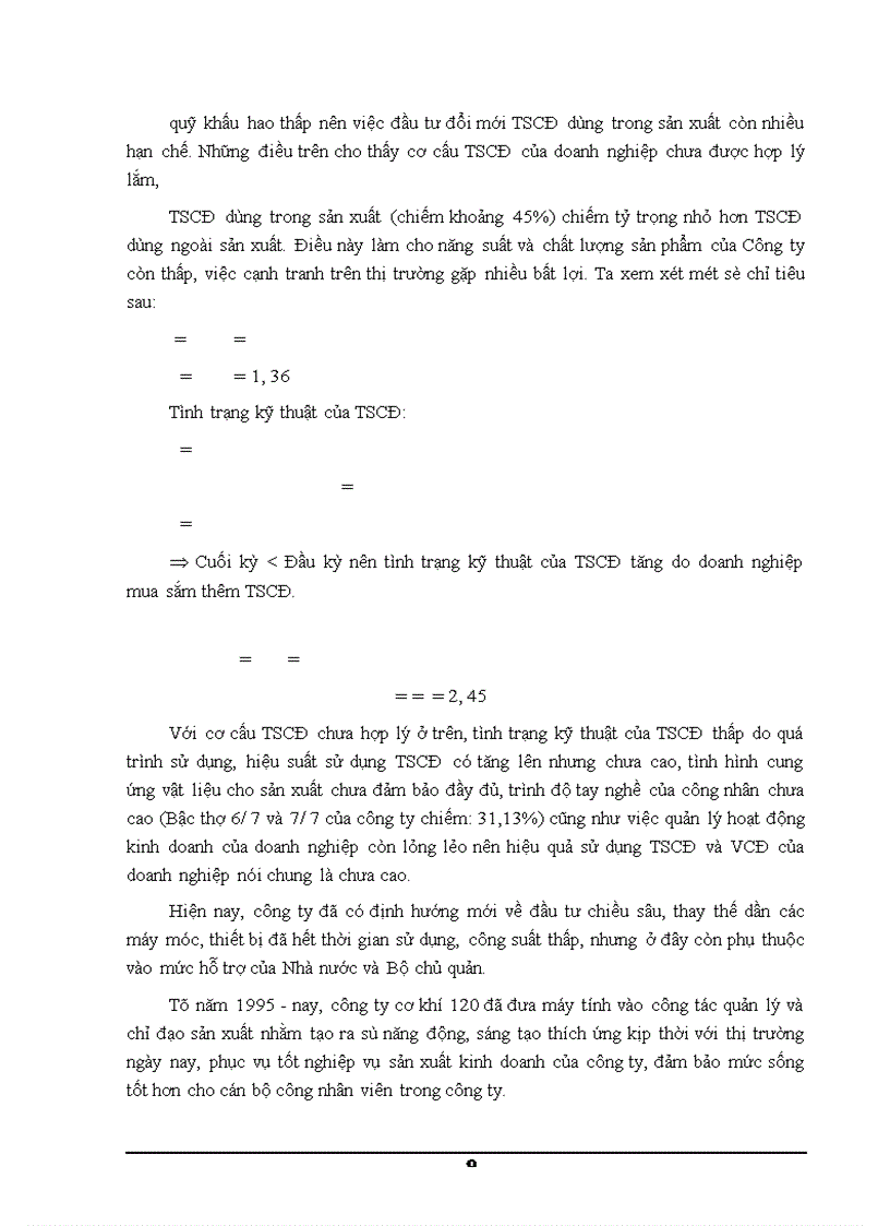 image for page Báo cáo thực tập tại Nhà máy Cơ khí 120