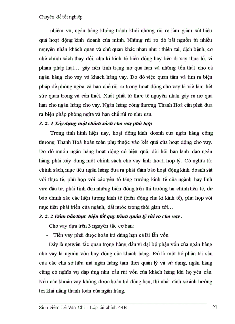 image for page Giải phỏp hạn chế rủi ro trong hoạt động cho vay của Ngõn hàng cụng thương Thanh Hoá