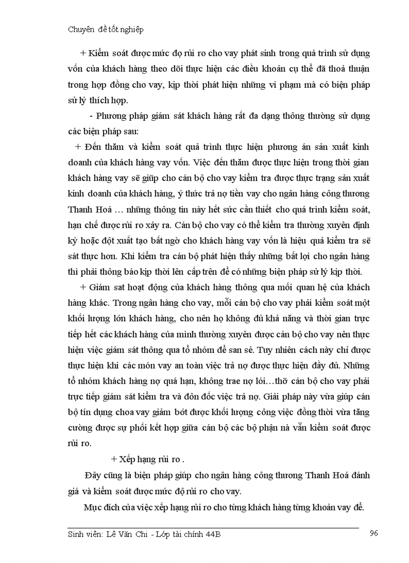 image for page Giải phỏp hạn chế rủi ro trong hoạt động cho vay của Ngõn hàng cụng thương Thanh Hoá