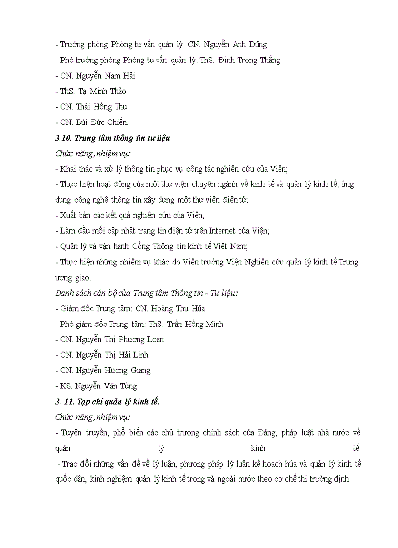 image for page Viện Nghiên cứu quản lý kinh tế TW và Ban nghiên cứu chính sách phát triển kinh tế nông thôn