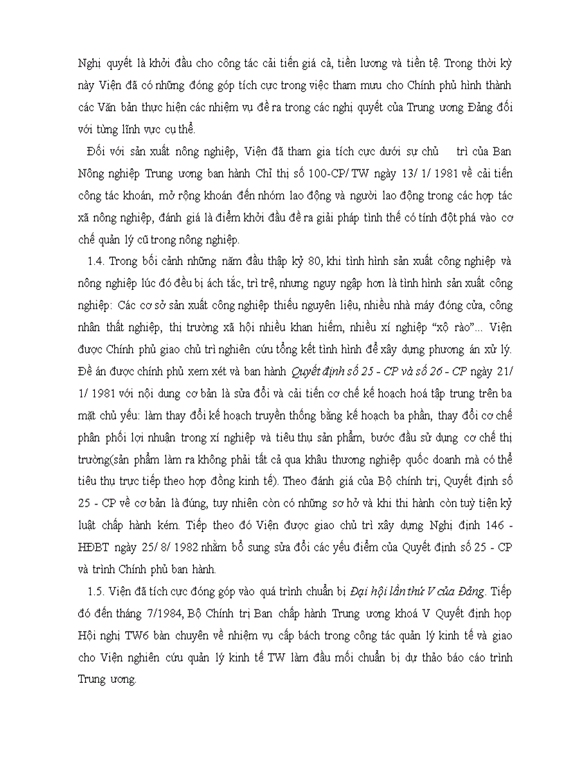 image for page Viện Nghiên cứu quản lý kinh tế TW và Ban nghiên cứu chính sách phát triển kinh tế nông thôn