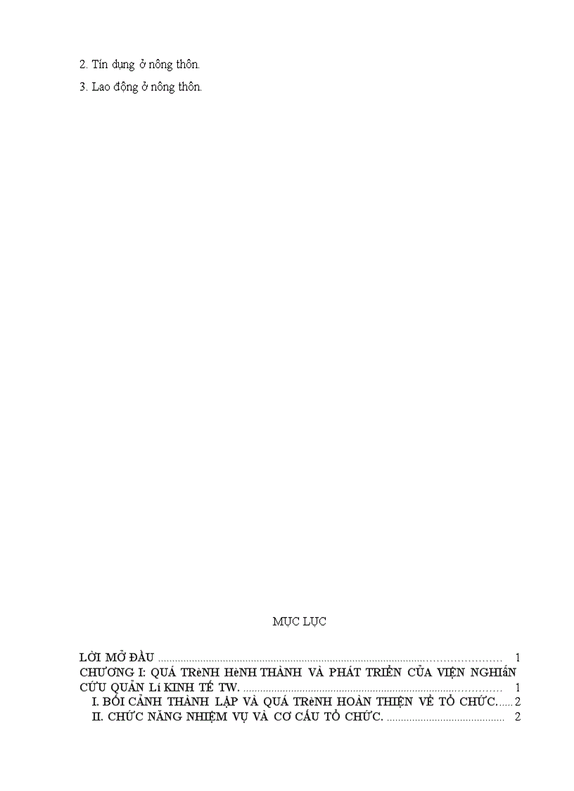 image for page Viện Nghiên cứu quản lý kinh tế TW và Ban nghiên cứu chính sách phát triển kinh tế nông thôn