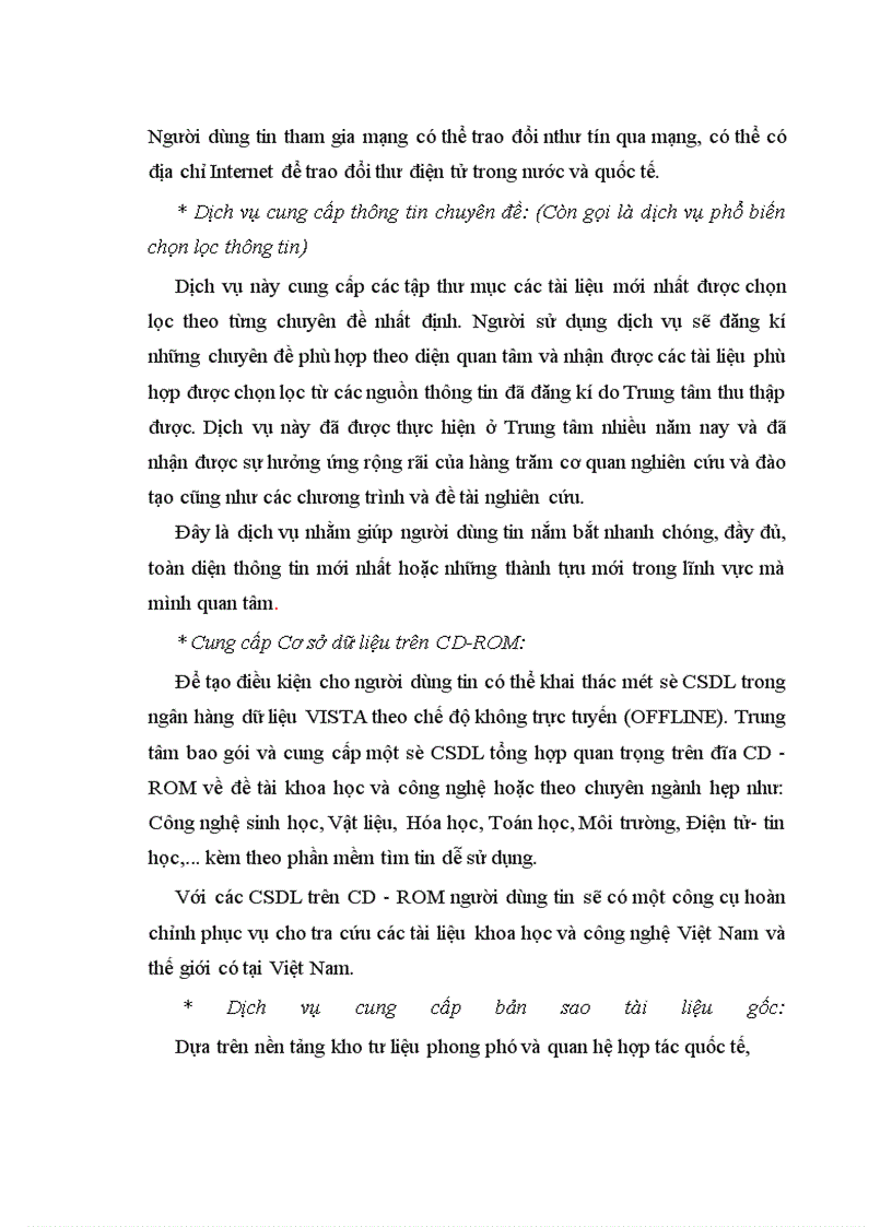 image for page Tổ chức khai thác và sử dụng nguồn tạp chí tại Trung tâm Thông tin Tư liệu khoa học và Công nghệ