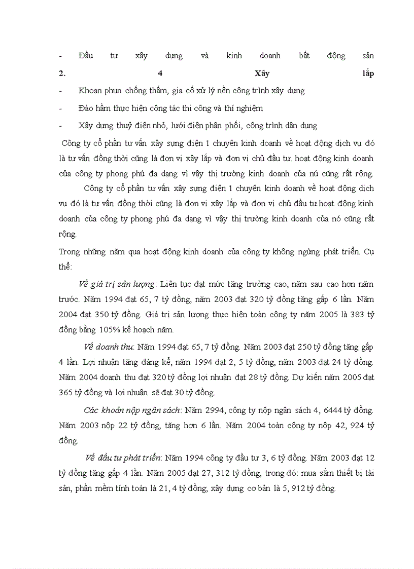 image for page Công tác hạch toán kế toán tại công ty cổ phần tư vấn xây dựng điện 1