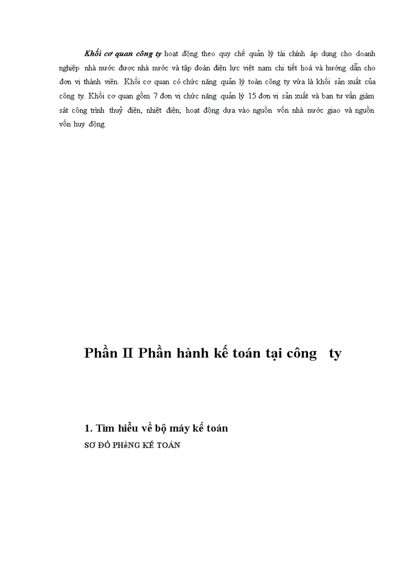 image for page Công tác hạch toán kế toán tại công ty cổ phần tư vấn xây dựng điện 1