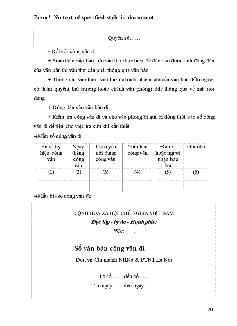 image for page Thực trạng và giải pháp hoàn thiện công tác thông tin ở văn phòng NHNo & PTNT Hà Nội