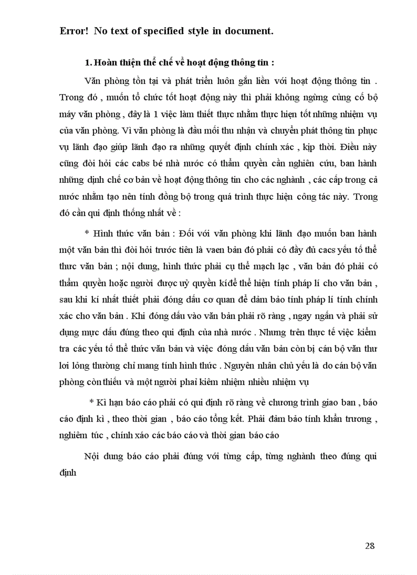 image for page Thực trạng và giải pháp hoàn thiện công tác thông tin ở văn phòng NHNo & PTNT Hà Nội