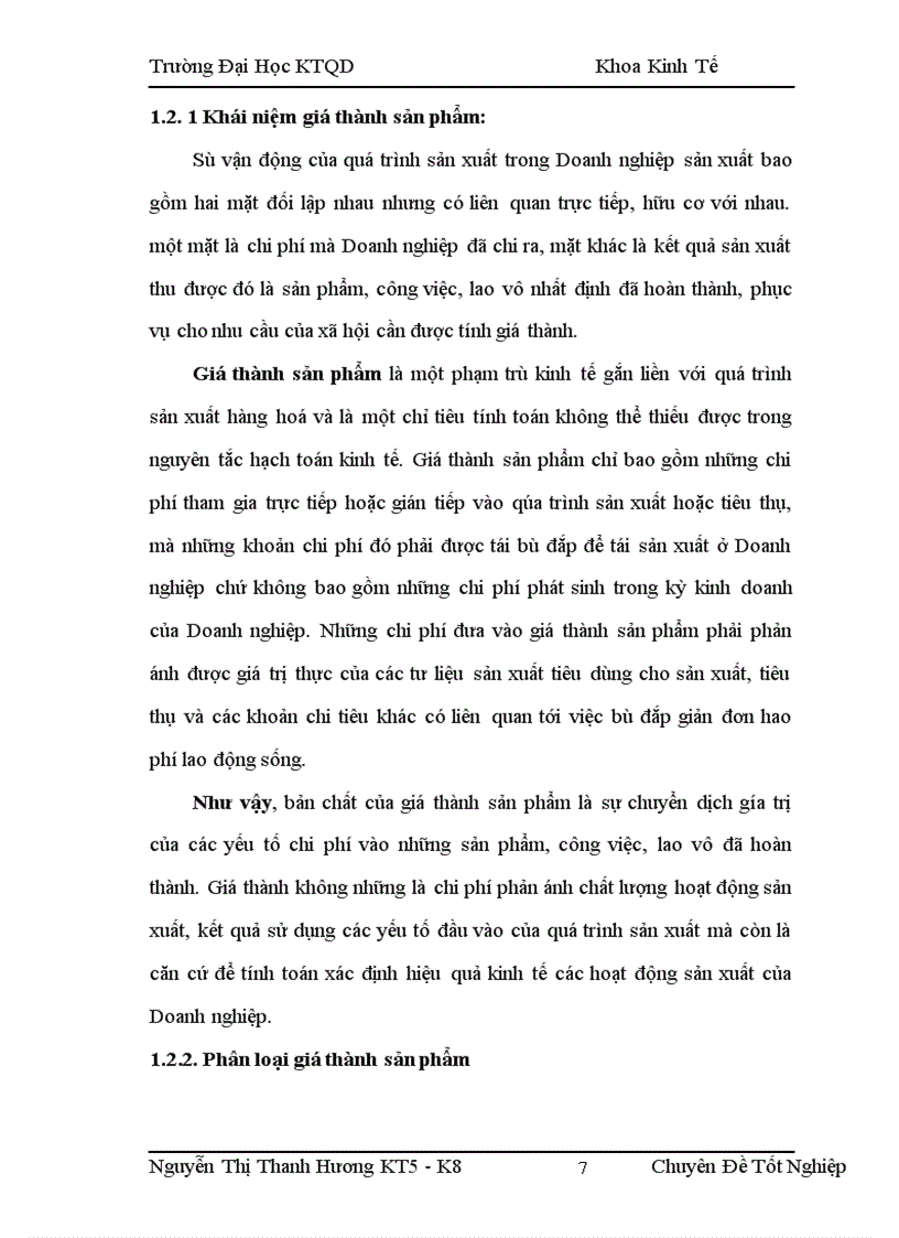 image for page Tổ chức công tác kế toán tập hợp chi phí và tính giá thành sản phẩm