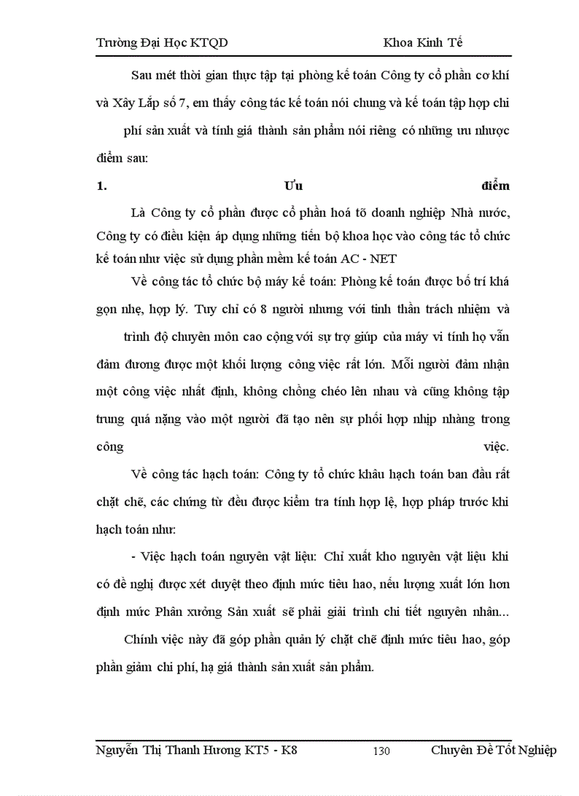 image for page Tổ chức công tác kế toán tập hợp chi phí và tính giá thành sản phẩm