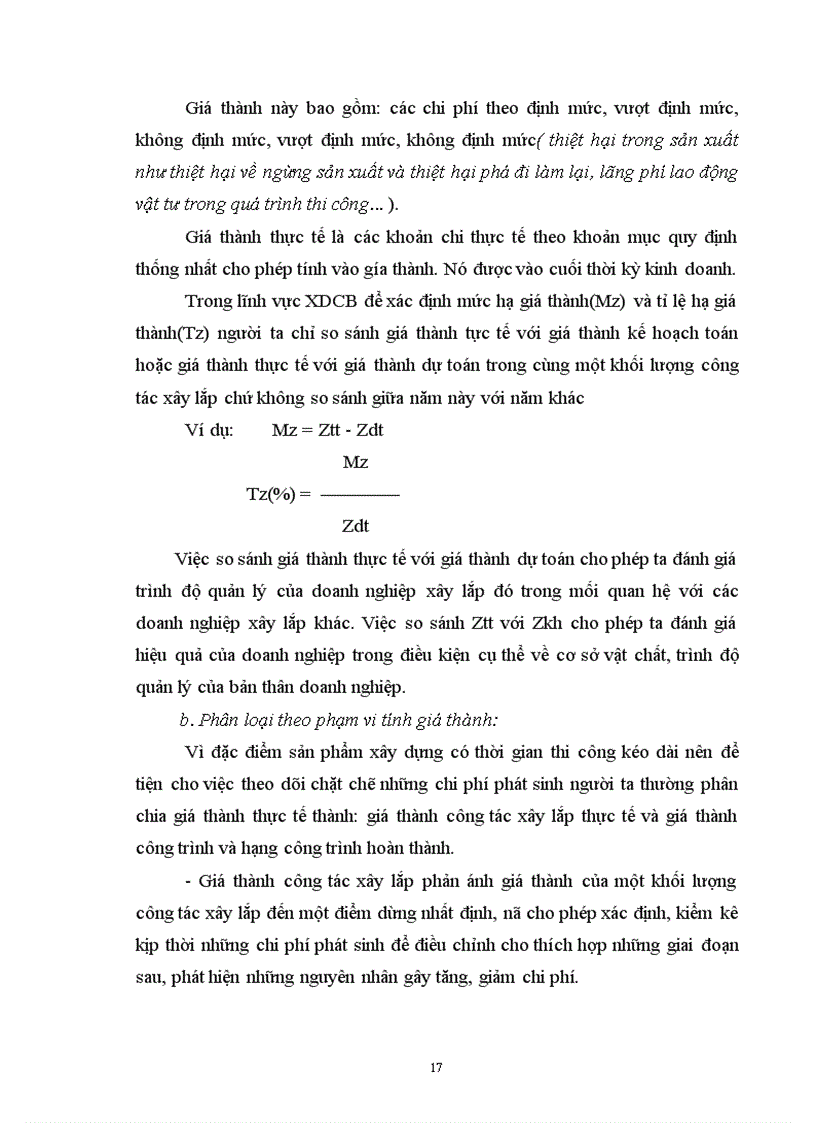 image for page Những phương hướng và biện pháp quản lý chi phí sản xuất và giá thành sản phẩm xây lắp ở Công ty cơ khí, xây dựng và lắp máy điện nước.