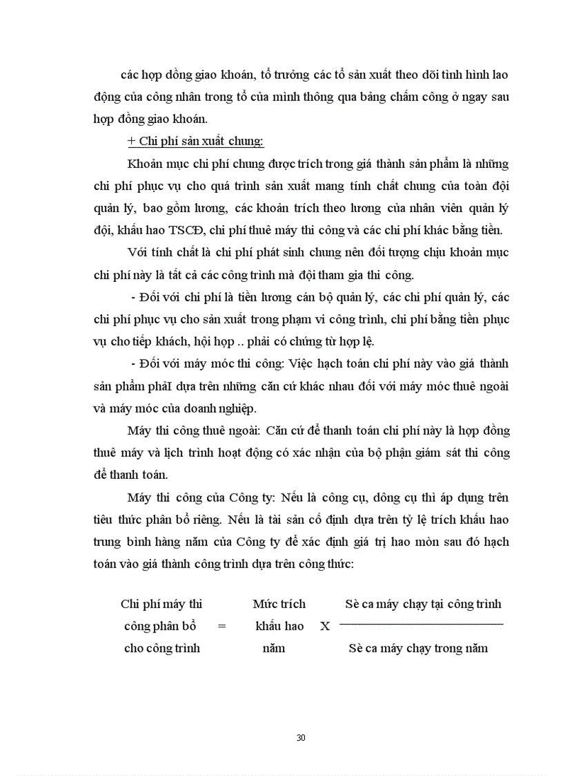image for page Những phương hướng và biện pháp quản lý chi phí sản xuất và giá thành sản phẩm xây lắp ở Công ty cơ khí, xây dựng và lắp máy điện nước.