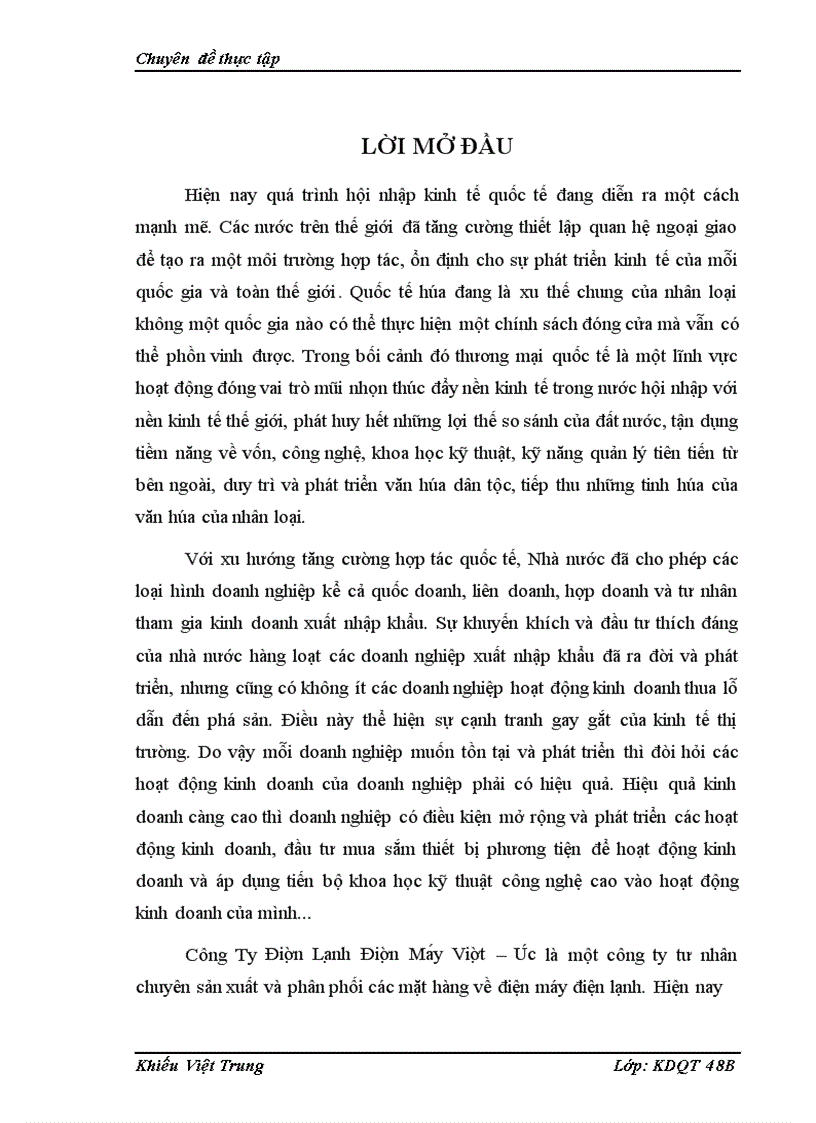 image for page Một số giải pháp nhằm nâng cao hiệu quả xuất khẩu hàng hóa tại công ty điện máy- điện lạnh Việt Úc