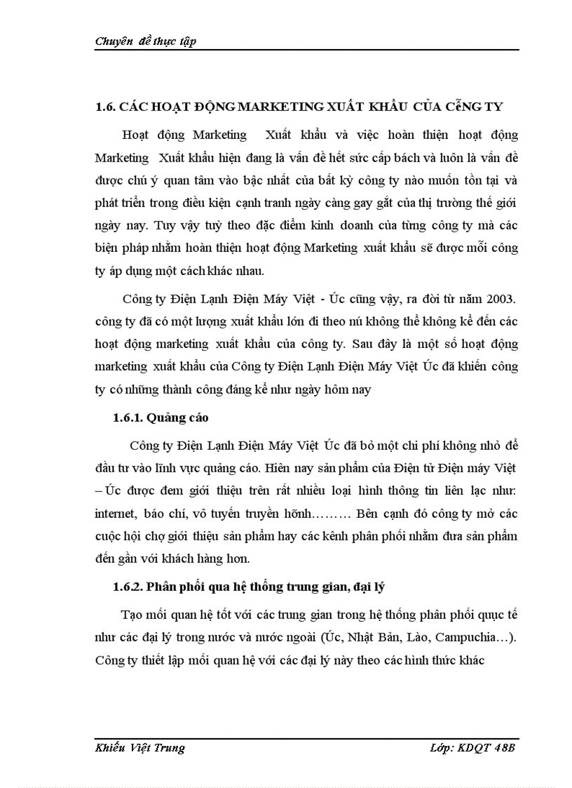 image for page Một số giải pháp nhằm nâng cao hiệu quả xuất khẩu hàng hóa tại công ty điện máy- điện lạnh Việt Úc