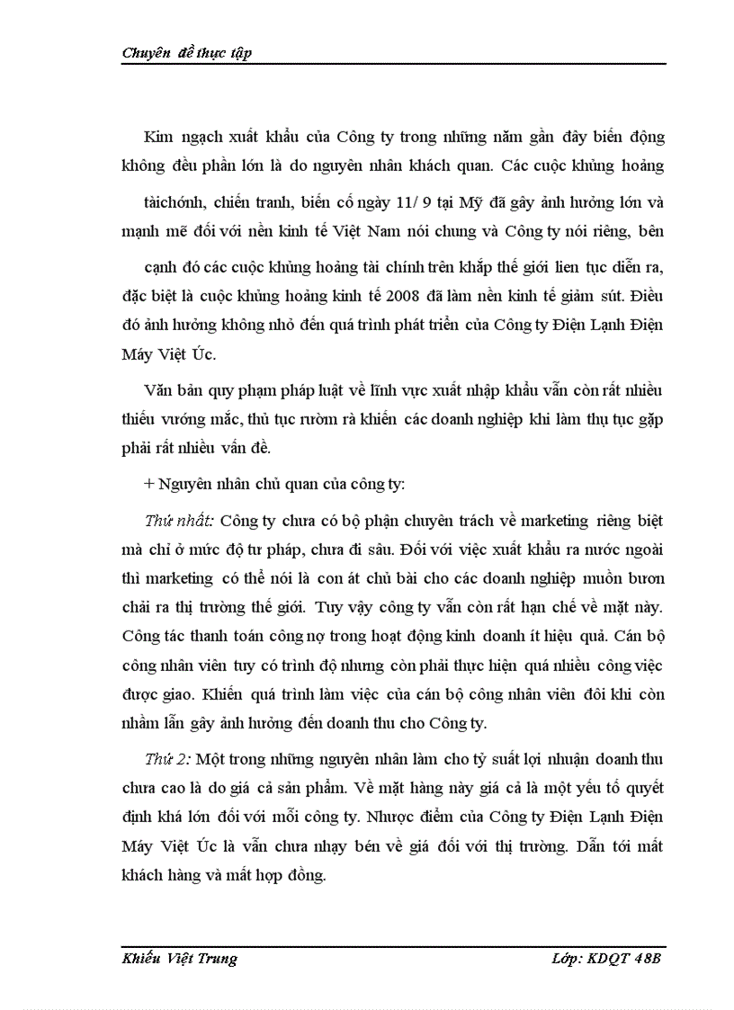 image for page Một số giải pháp nhằm nâng cao hiệu quả xuất khẩu hàng hóa tại công ty điện máy- điện lạnh Việt Úc