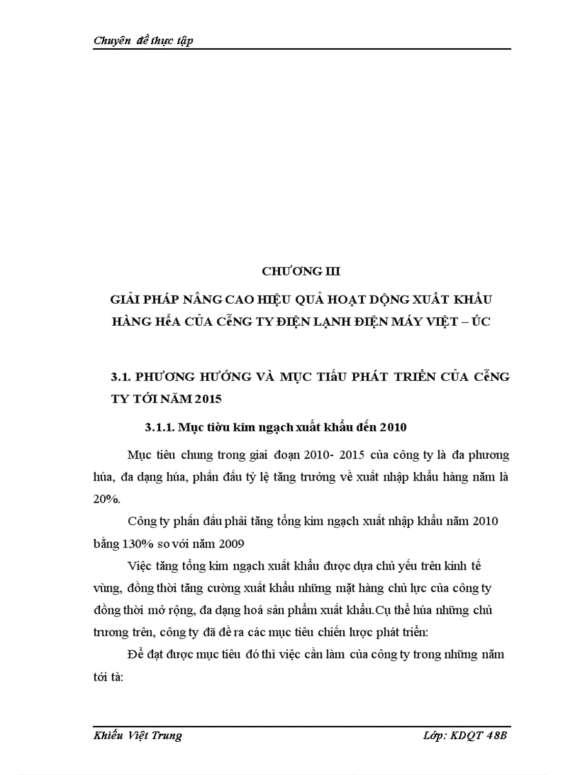 image for page Một số giải pháp nhằm nâng cao hiệu quả xuất khẩu hàng hóa tại công ty điện máy- điện lạnh Việt Úc