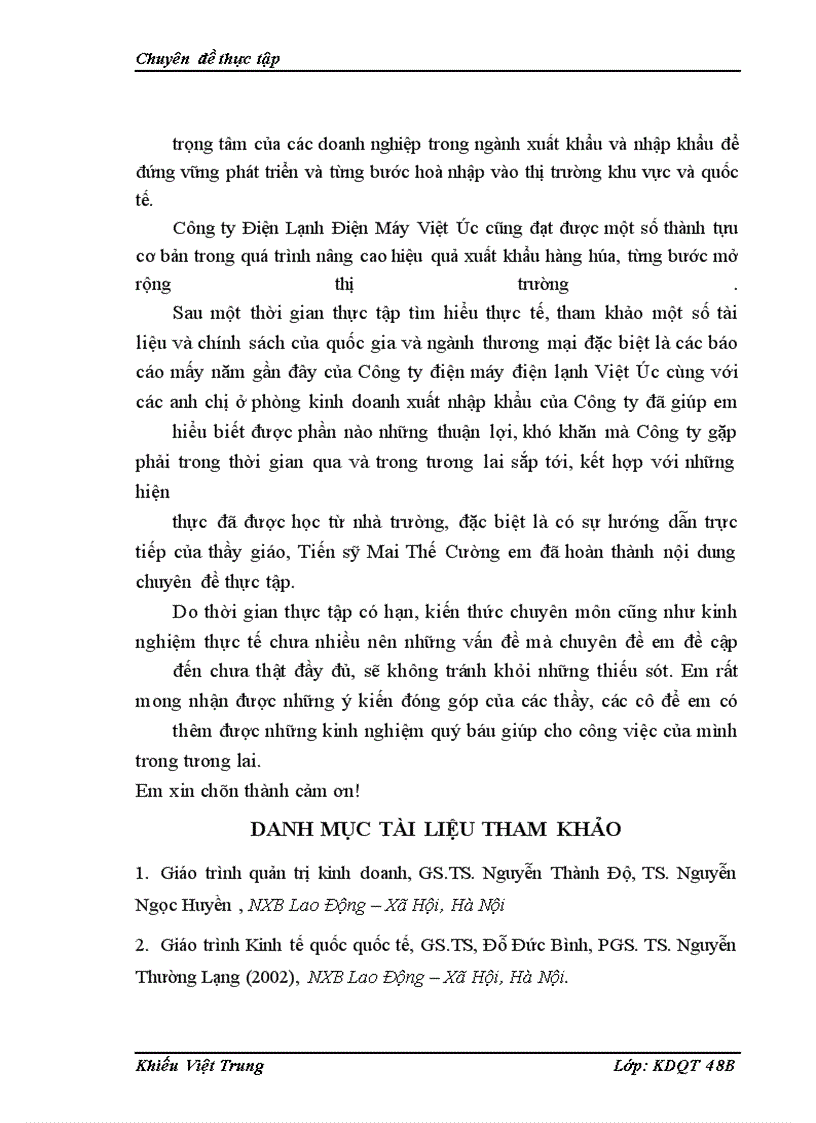 image for page Một số giải pháp nhằm nâng cao hiệu quả xuất khẩu hàng hóa tại công ty điện máy- điện lạnh Việt Úc