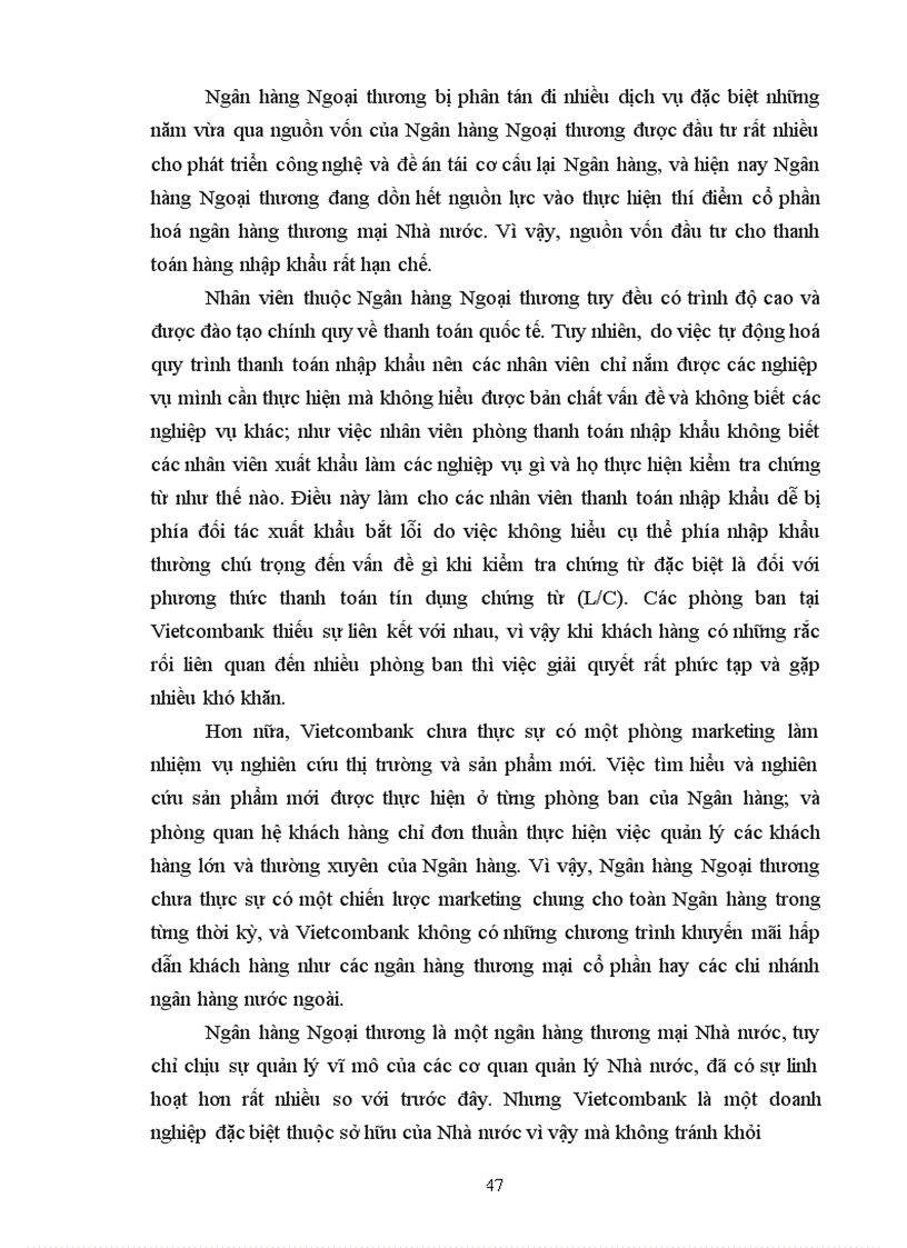 image for page Hoàn thiện và phát triển nghiệp vụ thanh toán nhập khẩu tại Ngân hàng Ngoại thương Việt Nam