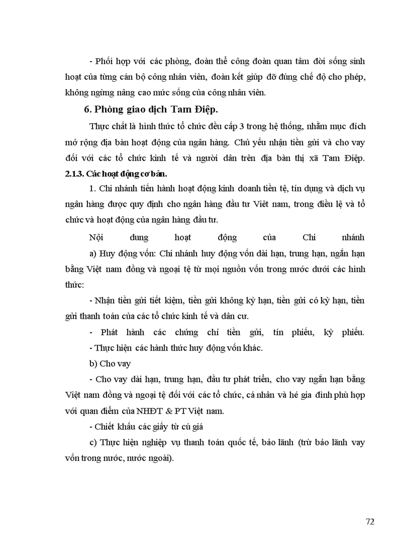 image for page Một số giải pháp mở rộng hoạt động tín dụng đối với kinh tế ngoài quốc doanh tại Ngân hàng Đầu tư và Phát triển Ninh Bình
