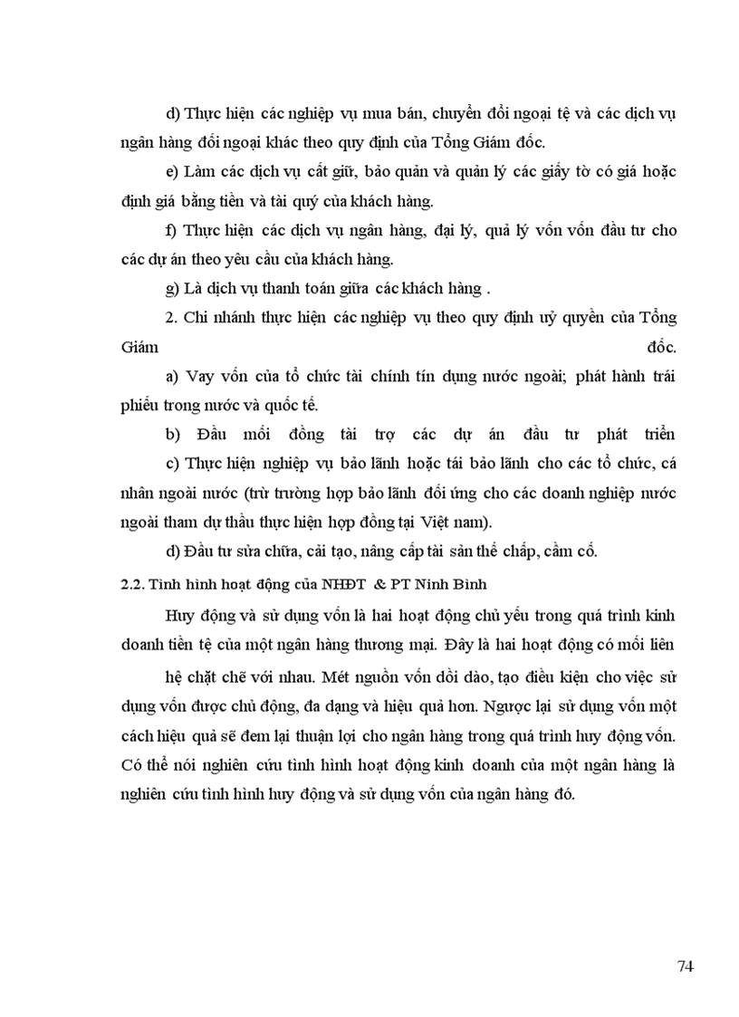 image for page Một số giải pháp mở rộng hoạt động tín dụng đối với kinh tế ngoài quốc doanh tại Ngân hàng Đầu tư và Phát triển Ninh Bình