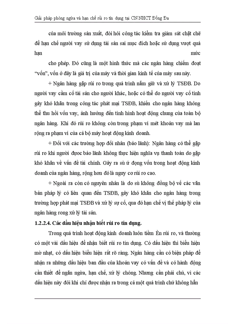 image for page Giải pháp hạn chế rủi ro tín dụng tại Chi nhánh Ngân hàng Công Thương khu vực Đống Đa